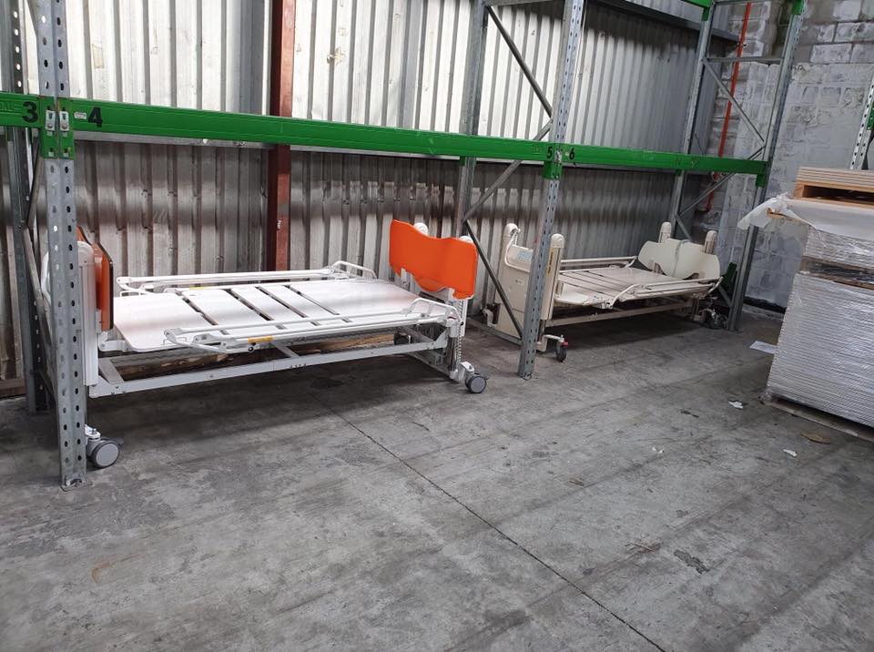 Hospital beds & medical supplies