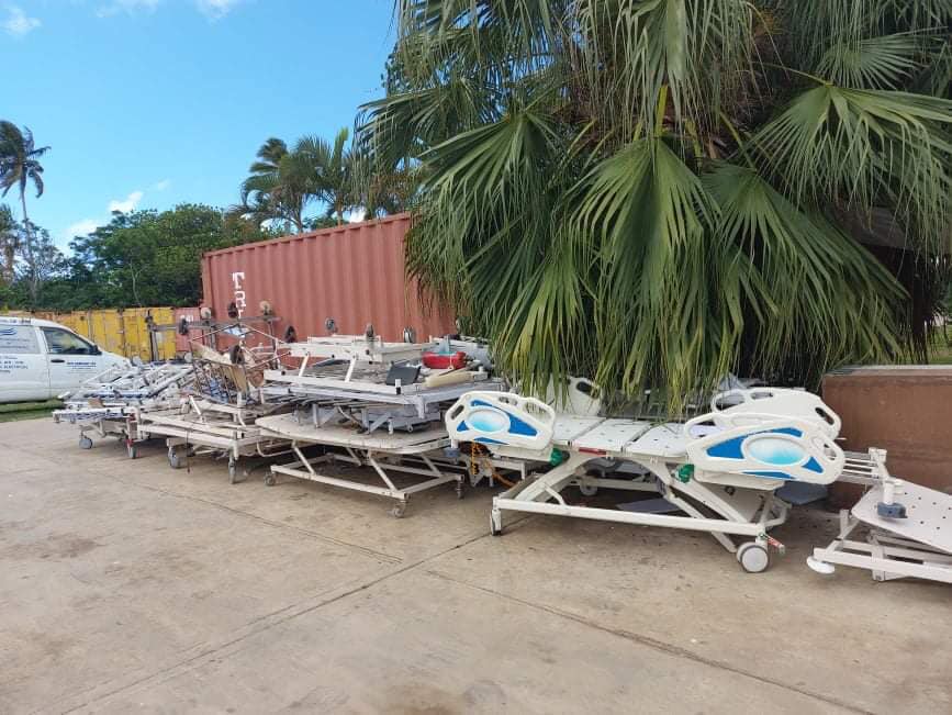 Hospital beds & medical supplies