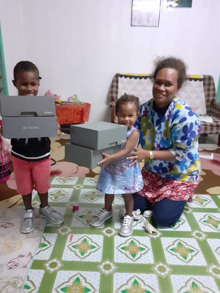 Shoes for the Pacific Islands