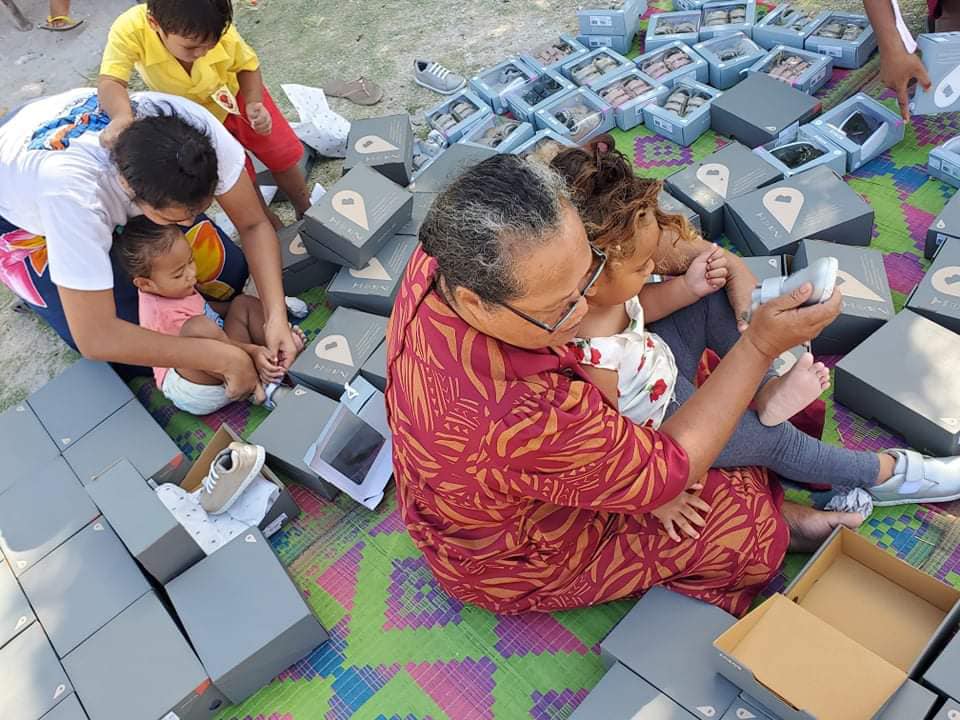 Shoes for the Pacific Islands