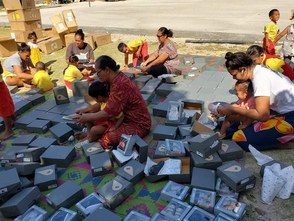 Shoes for the Pacific Islands